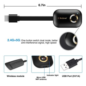دانگل HDMI میرا اسکرین مدل G9 Plus 4K UHD